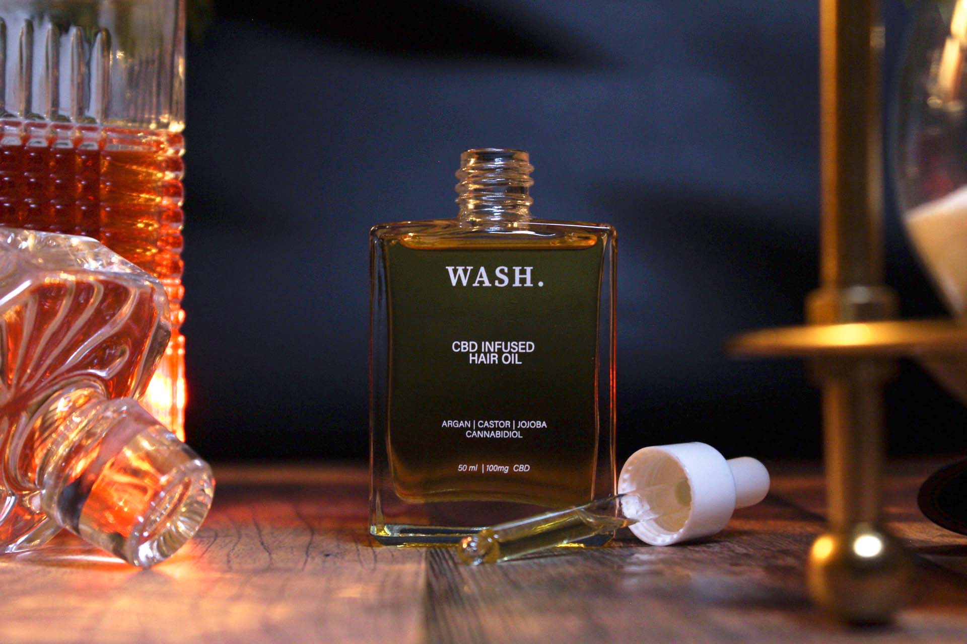 CBD Infused Hair Oil